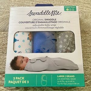 Swaddleme brand swaddle three pack